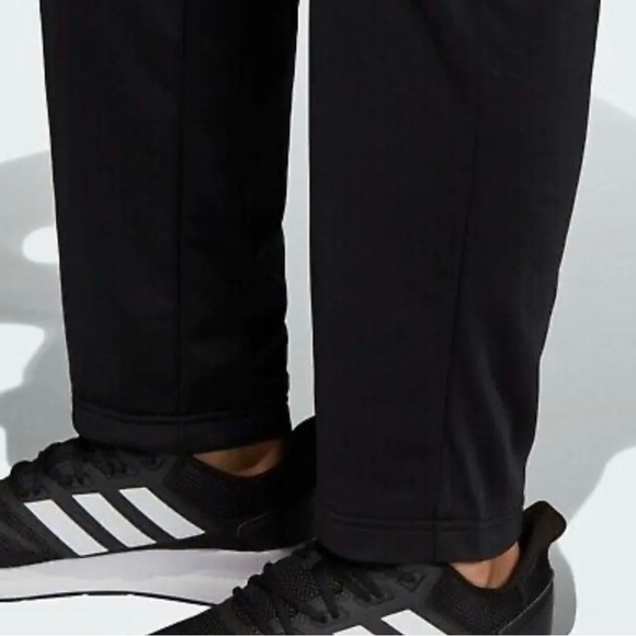 adidas Mens Back to Basic Black 2 piece Tracksuit Track Jacket and Pants set - Picture 10 of 10